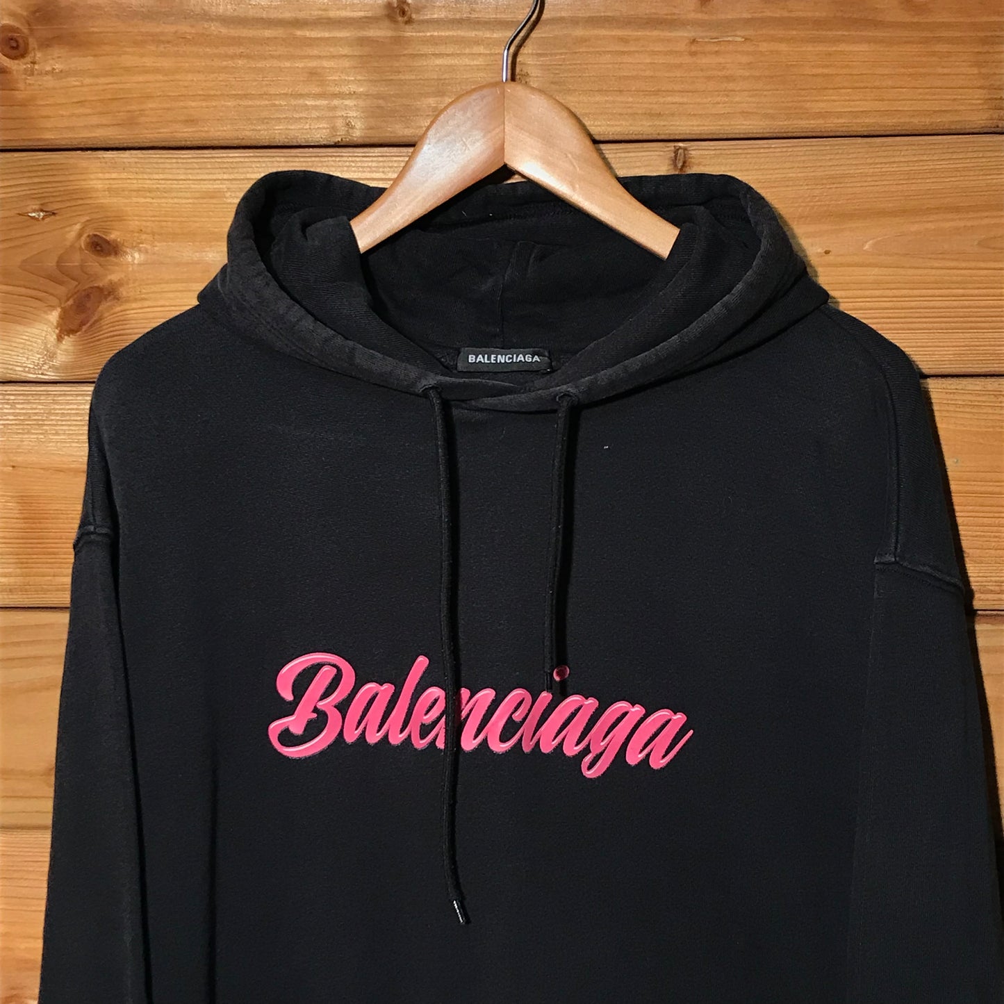 Balenciaga Cursive Spellout hoodie