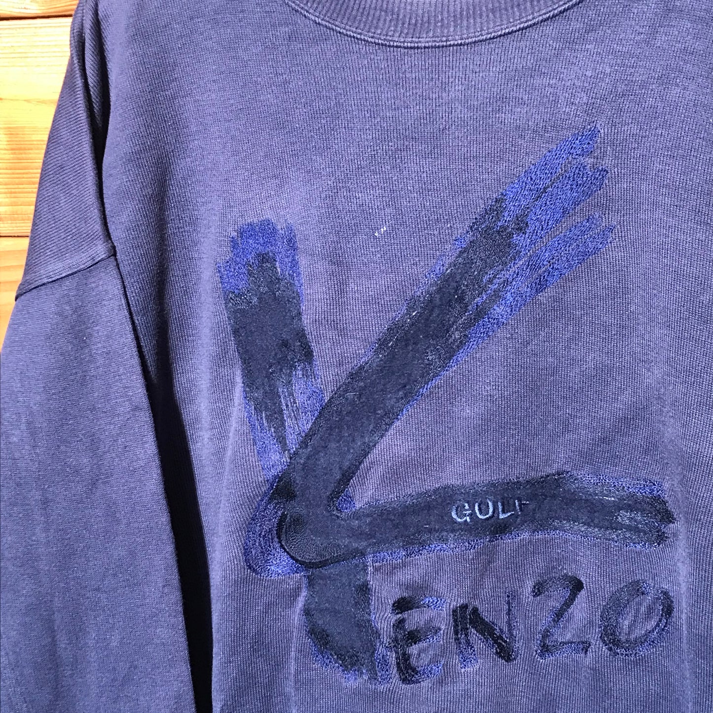 90s Kenzo Golf Spellout Logo sweatshirt