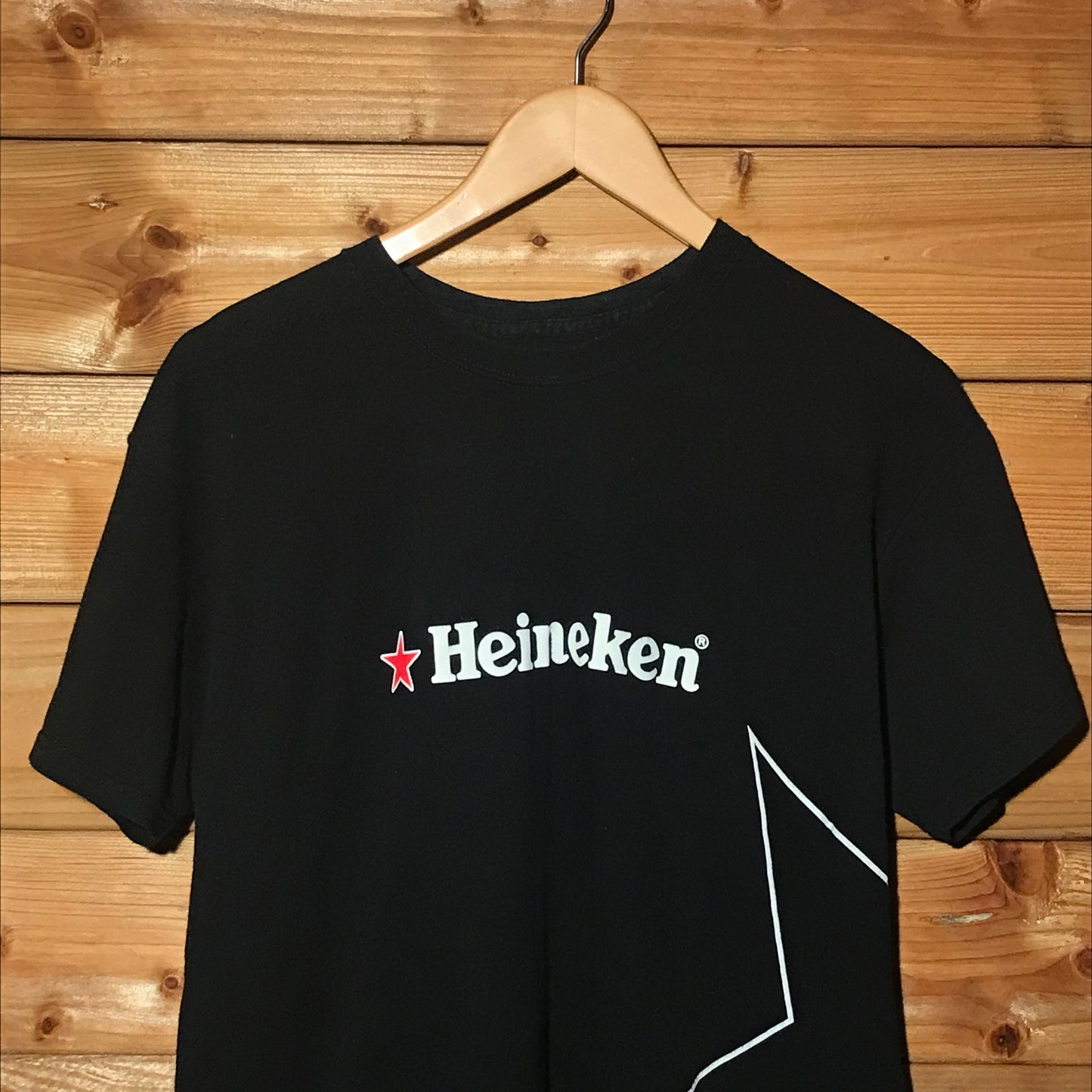 Heineken Spellout Star t shirt