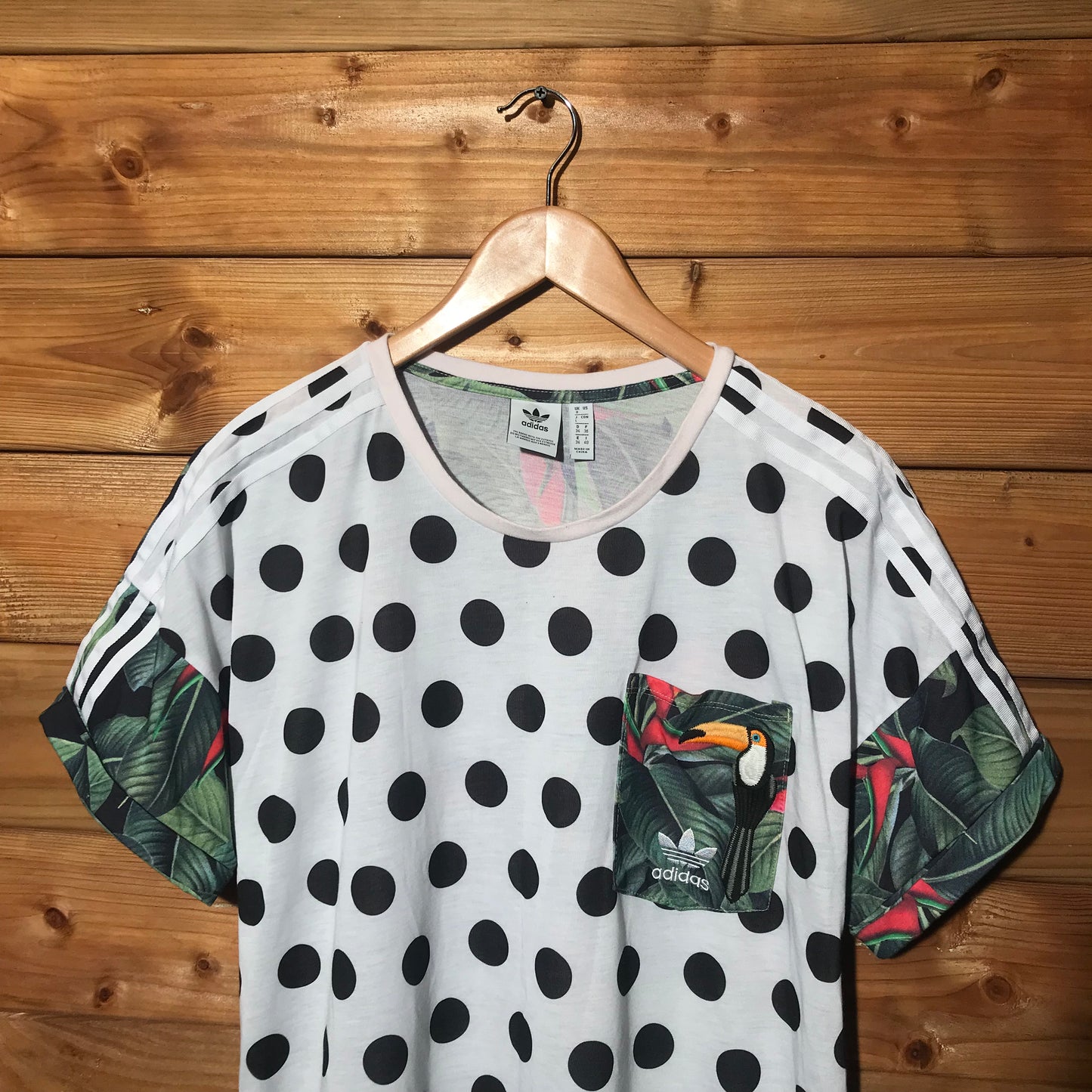 Adidas x Farm Multi Print t shirt