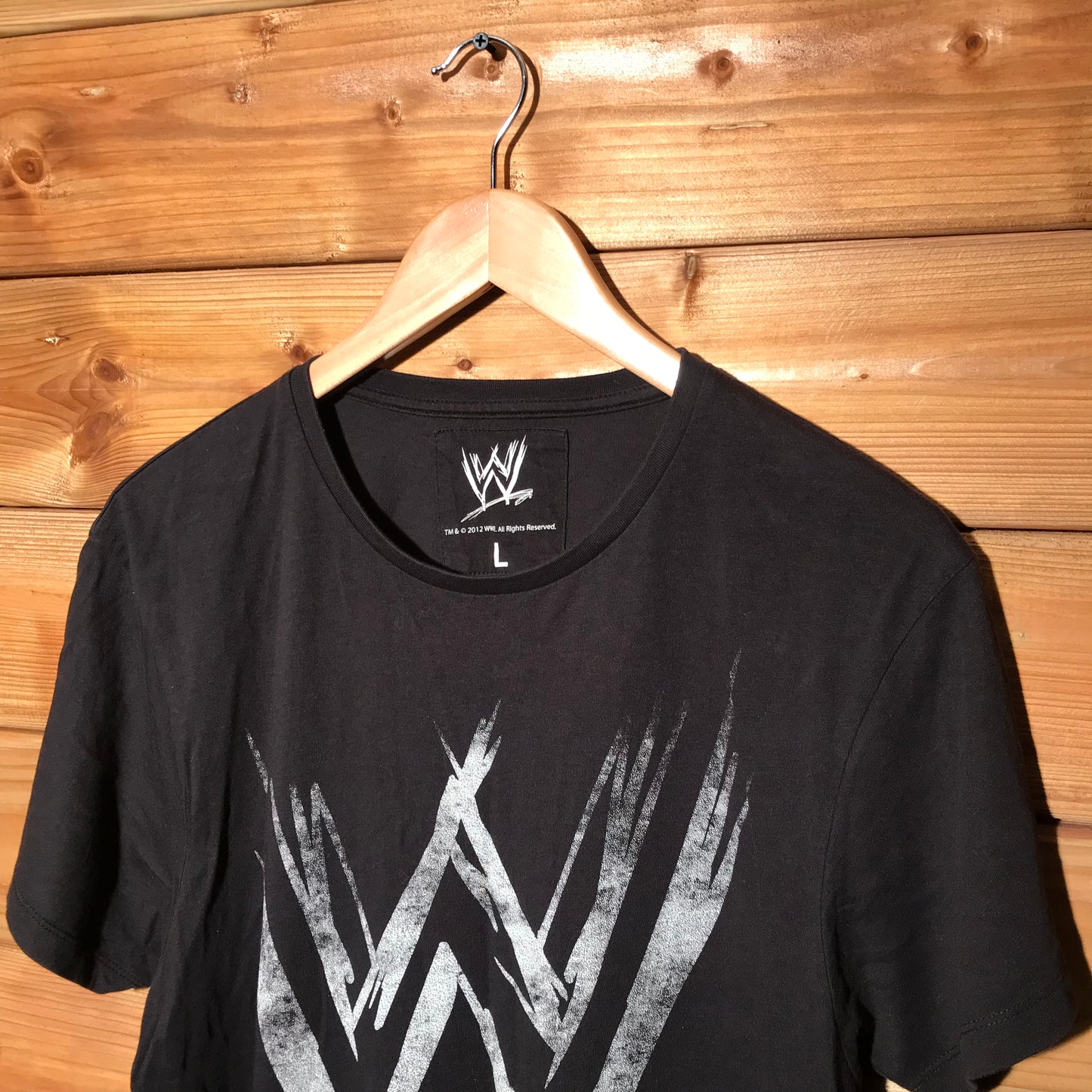 WWE classic logo t shirt