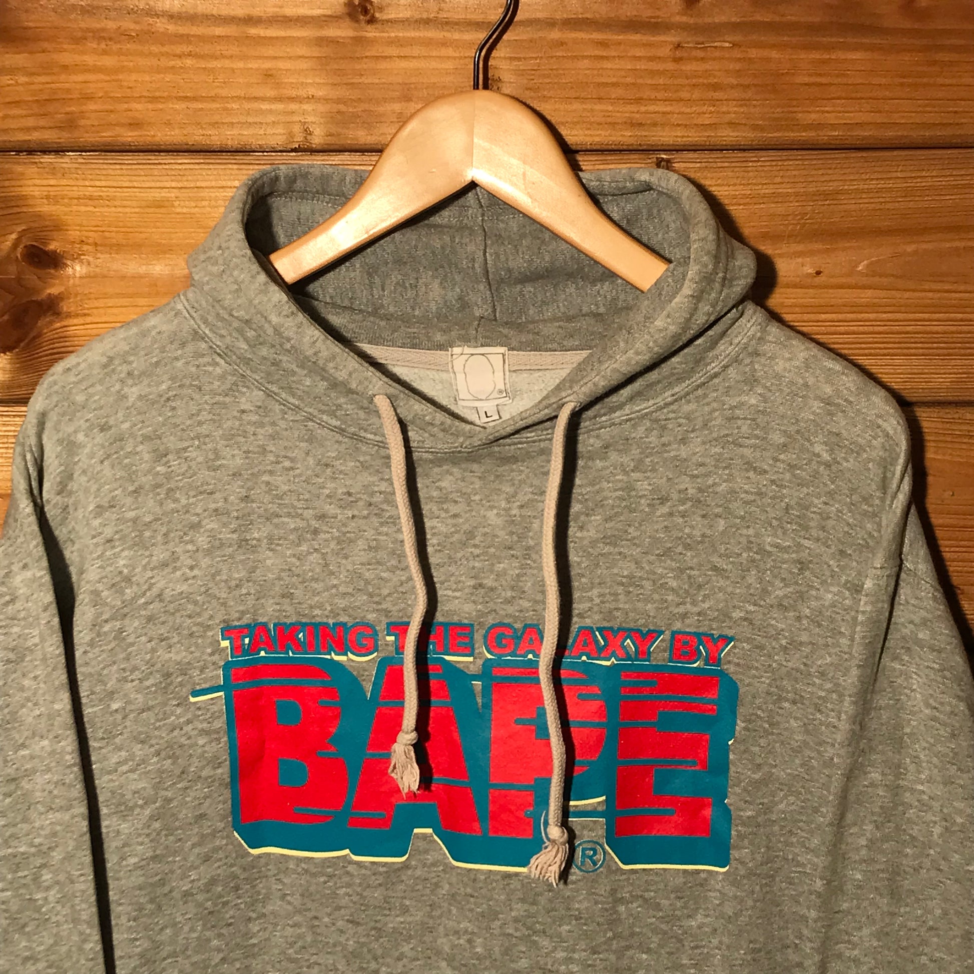 Bathing ape hot sale grey hoodie