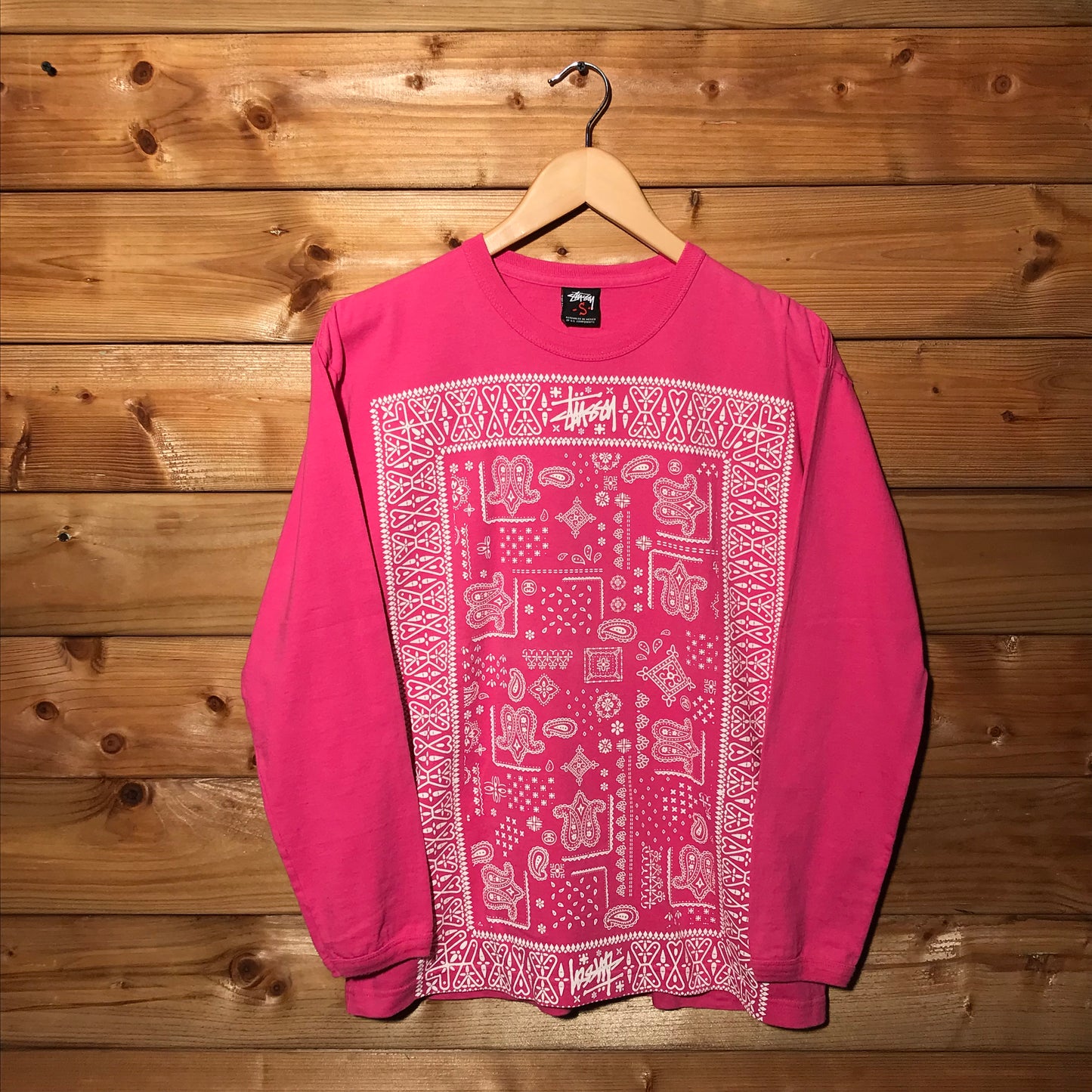 Stüssy Paisley long sleeve t shirt