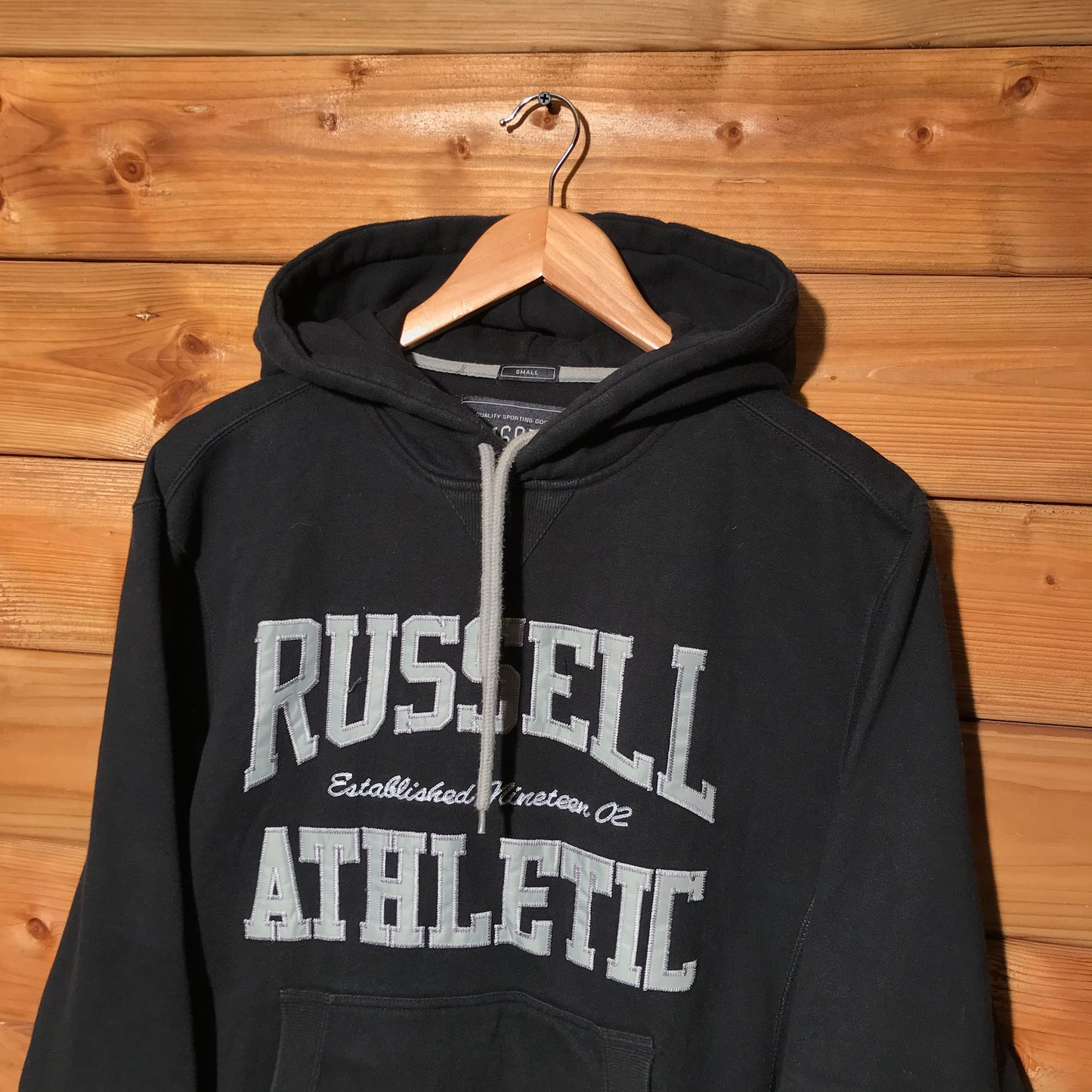 Russell Athletic spellout hoodie