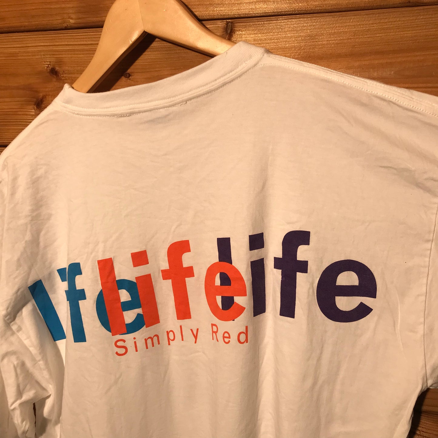 1996 Simply Red Life tour t shirt