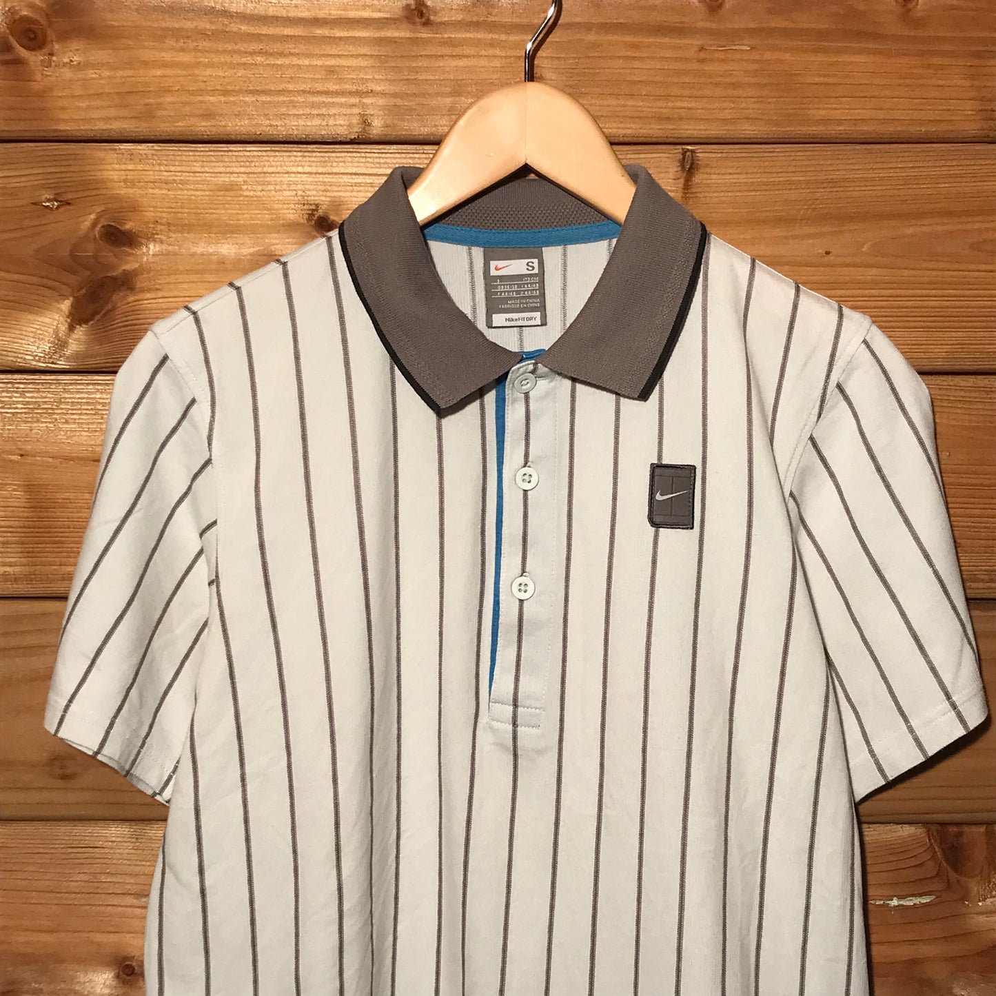 Nike Striped polo t shirt