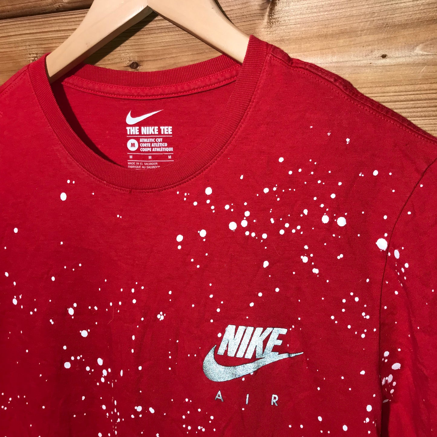 Nike Air Splatter Print t shirt