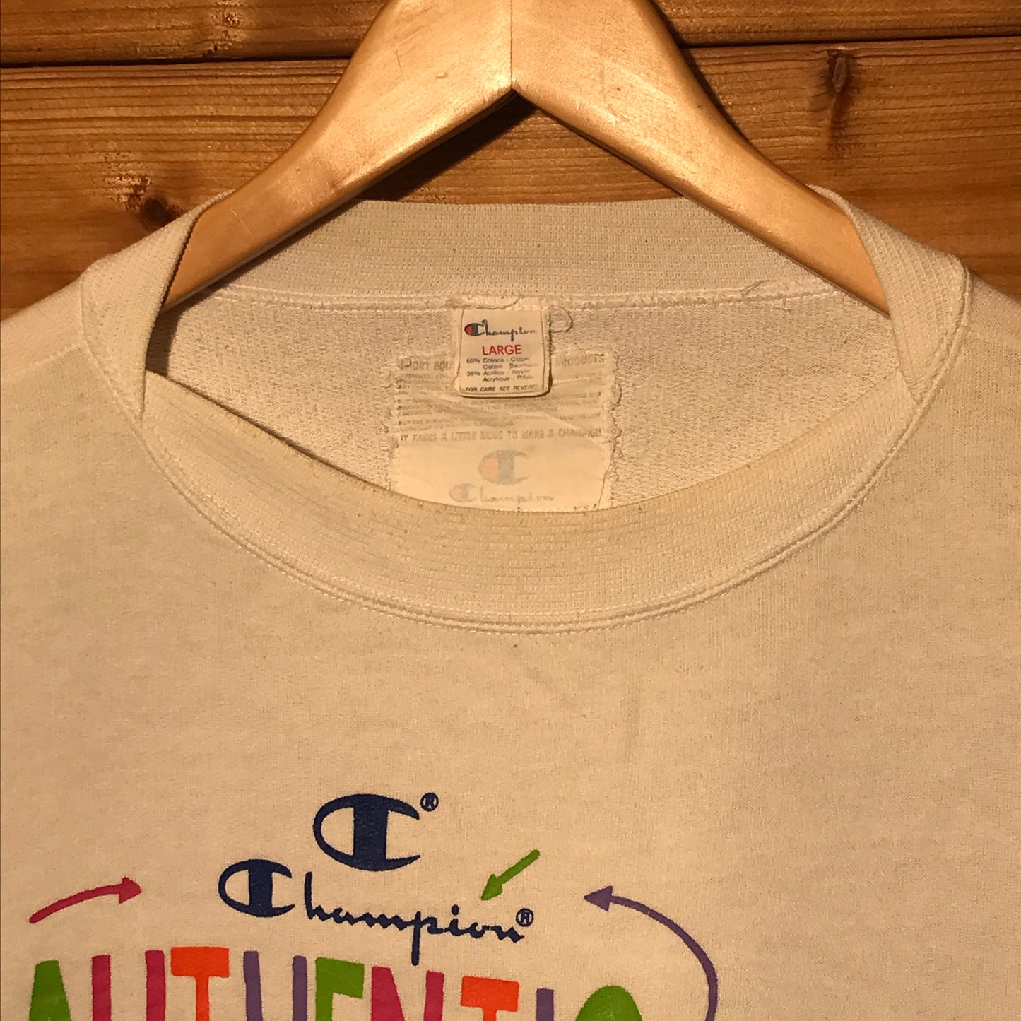 80s Champion Authentic Athletic sweatshirt