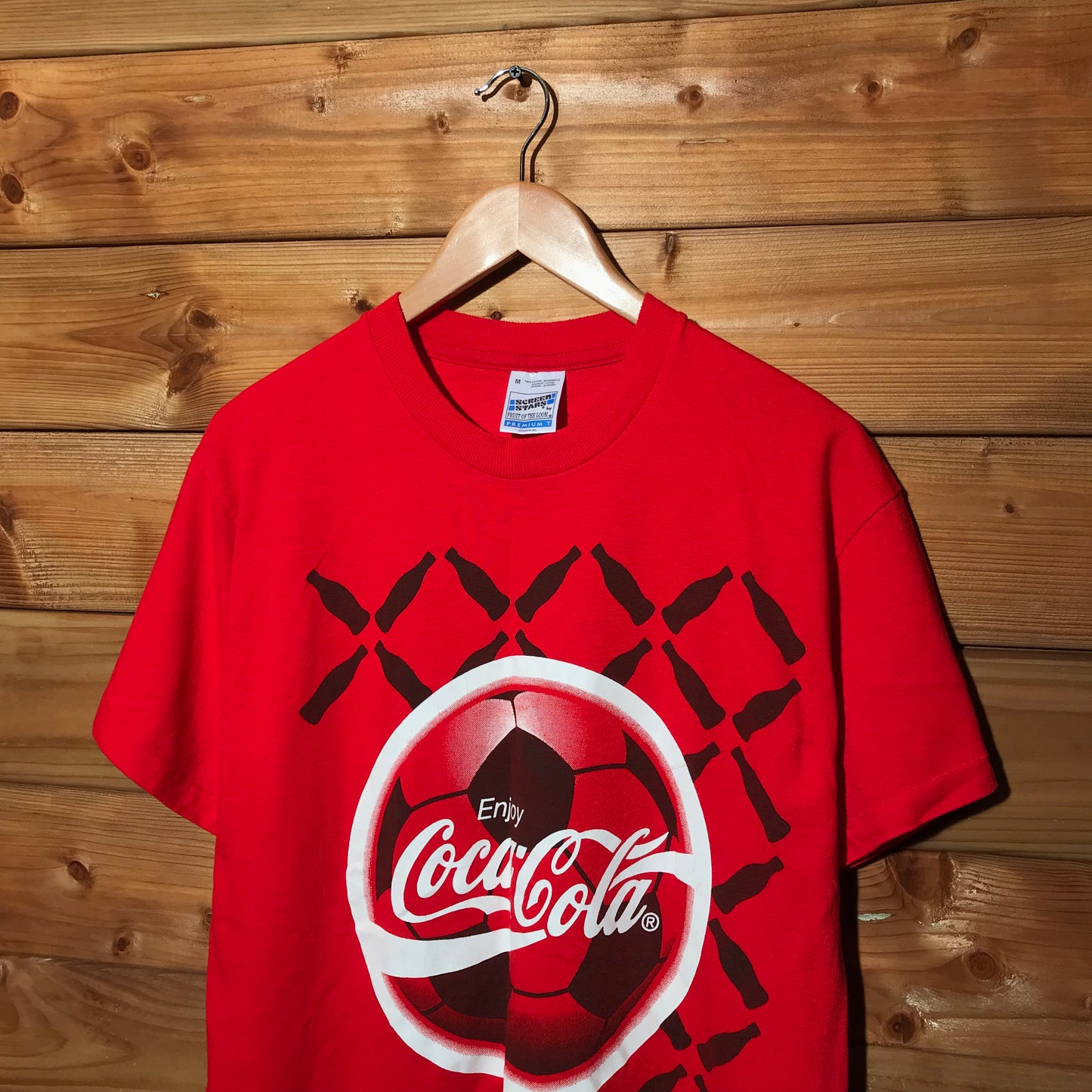 1996 Coca Cola sponsored Euros t shirt