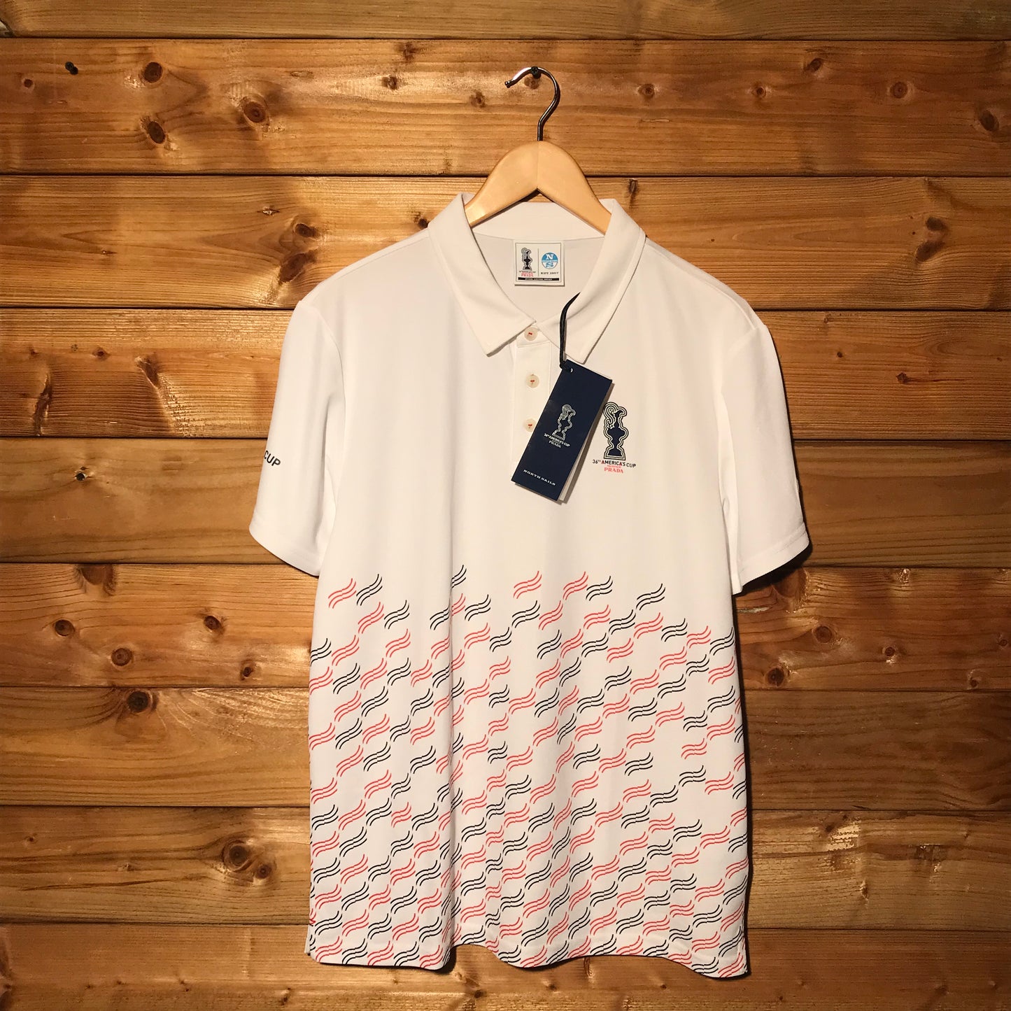 Prada x North Sails AC36 polo t shirt