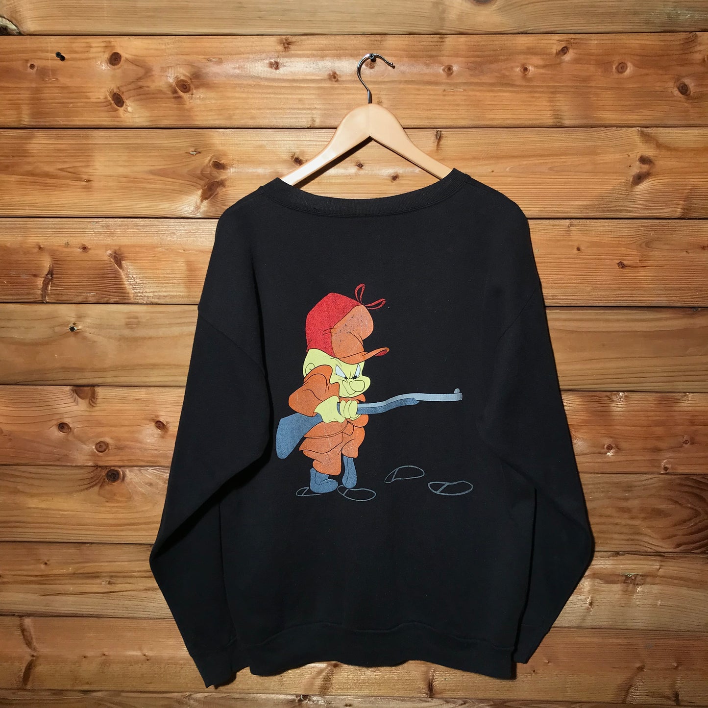 1993 Looney Tunes Elmer Fudd Bugs Bunny Hunting sweatshirt