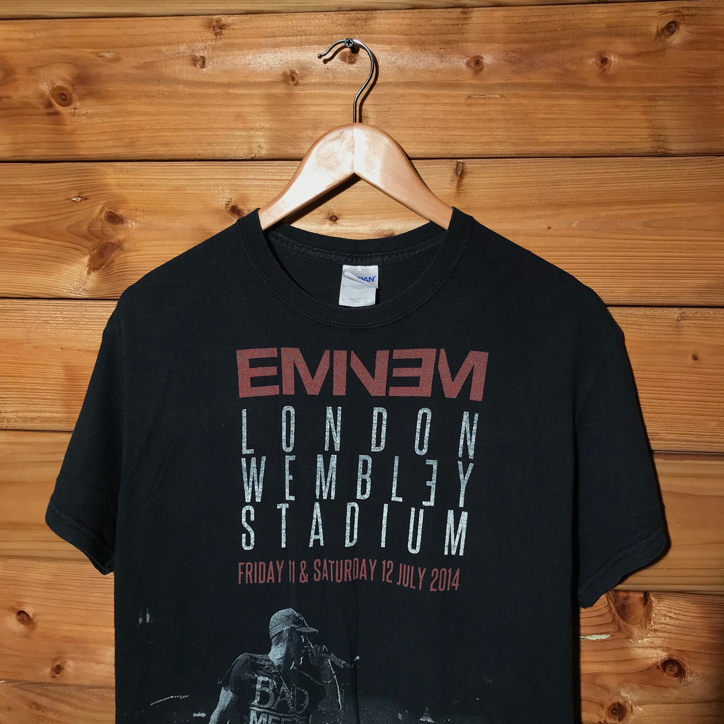 2014 Eminem Wembley Stadium Concert t shirt