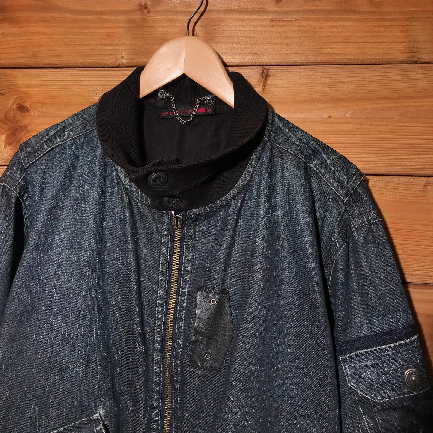 Levis Denim bomber jacket