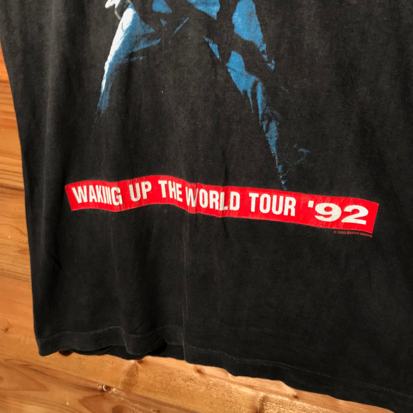 1992 Bryan Adams Waking Up the World tour t shirt