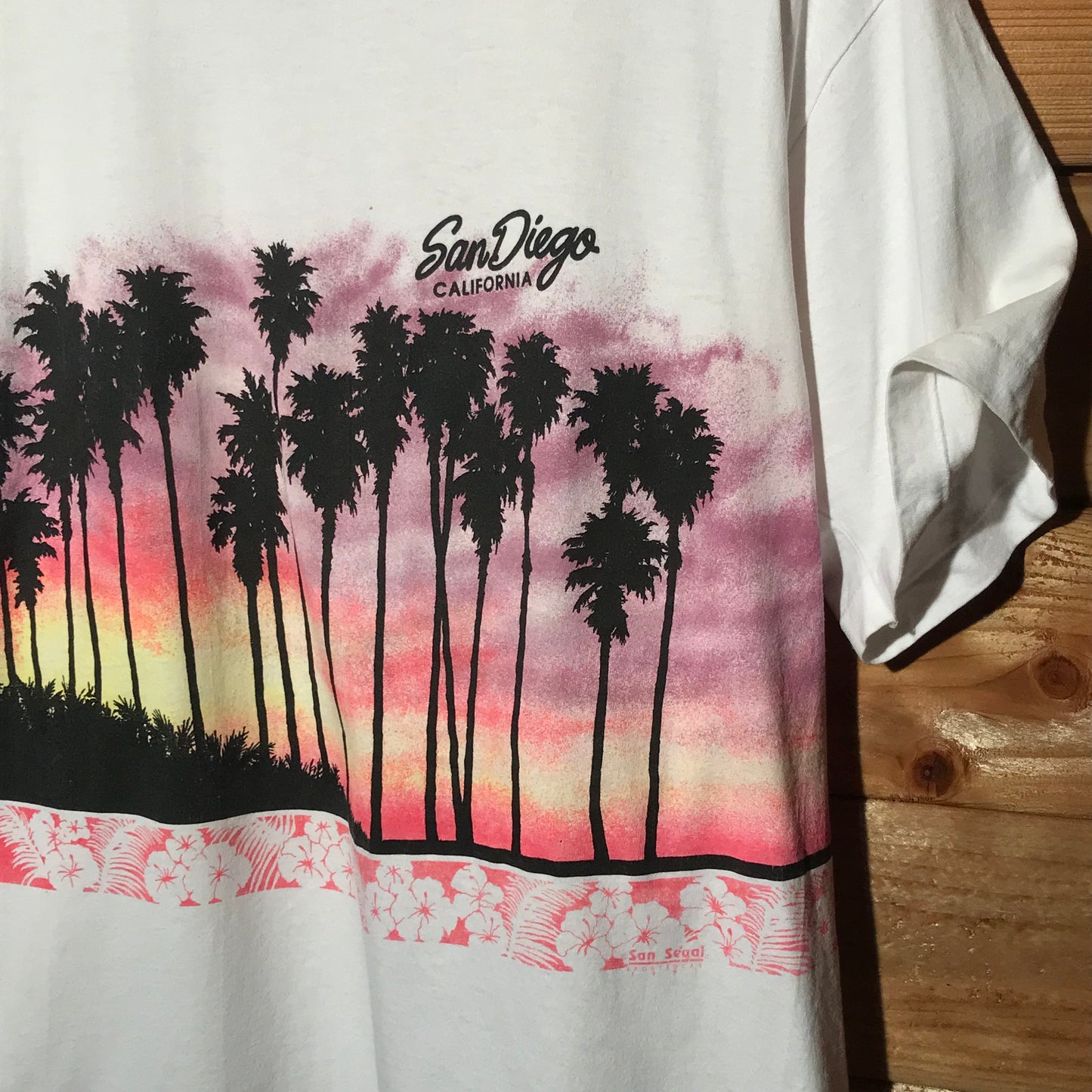 San Segal San Diego California Skyline t shirt