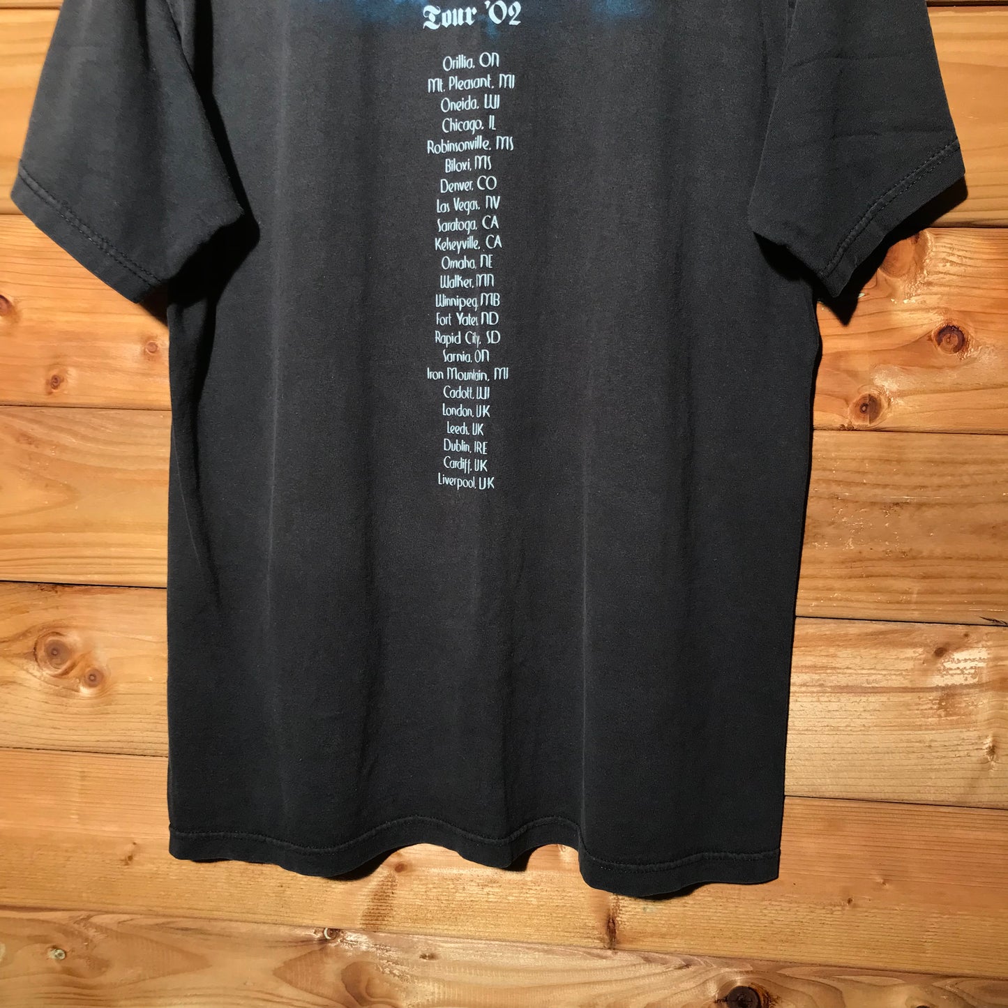 2002 Meat Loaf Tour t shirt