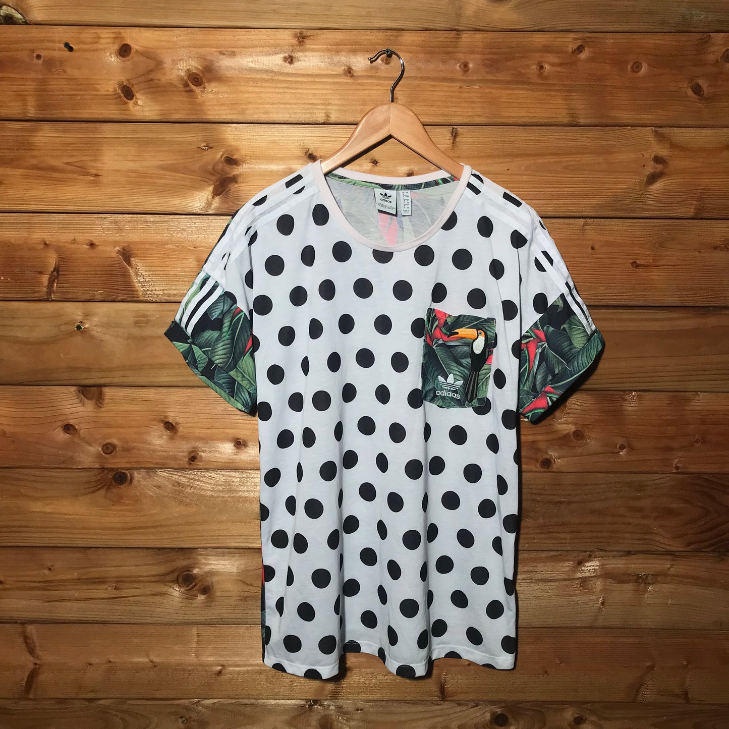 Adidas x Farm Multi Print t shirt