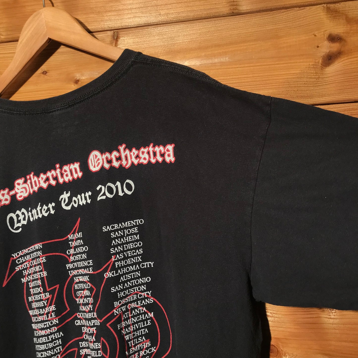 2010 Trans Siberian Orchestra Beethoven Tour t shirt