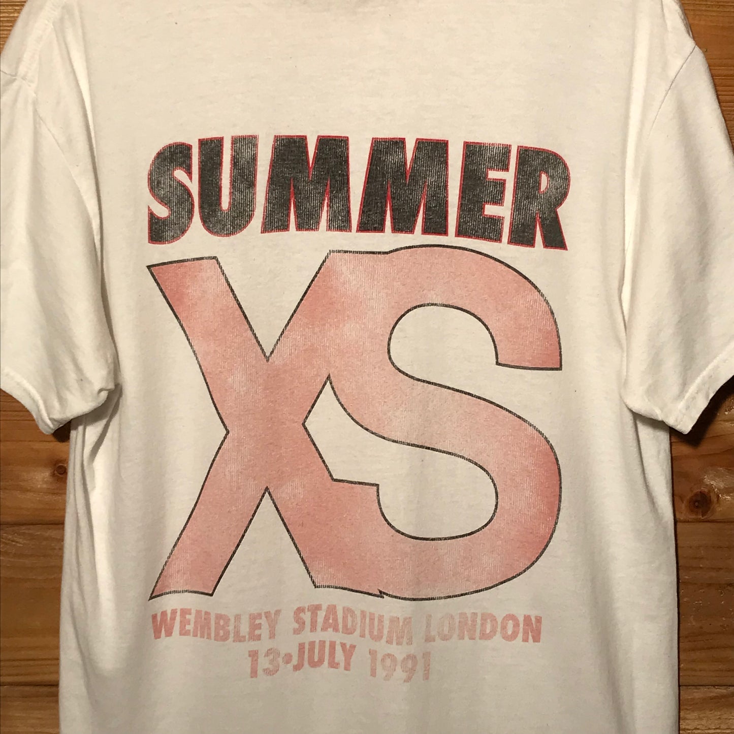 1991 INXS Summer XS t shirt