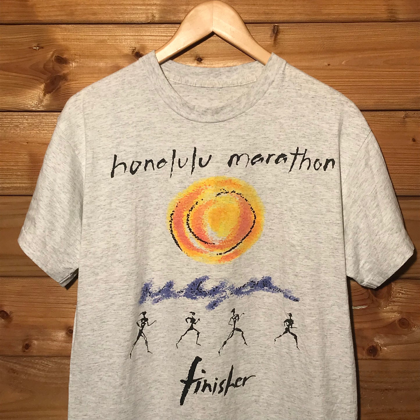 1993 Nike Honolulu Marathon t shirt