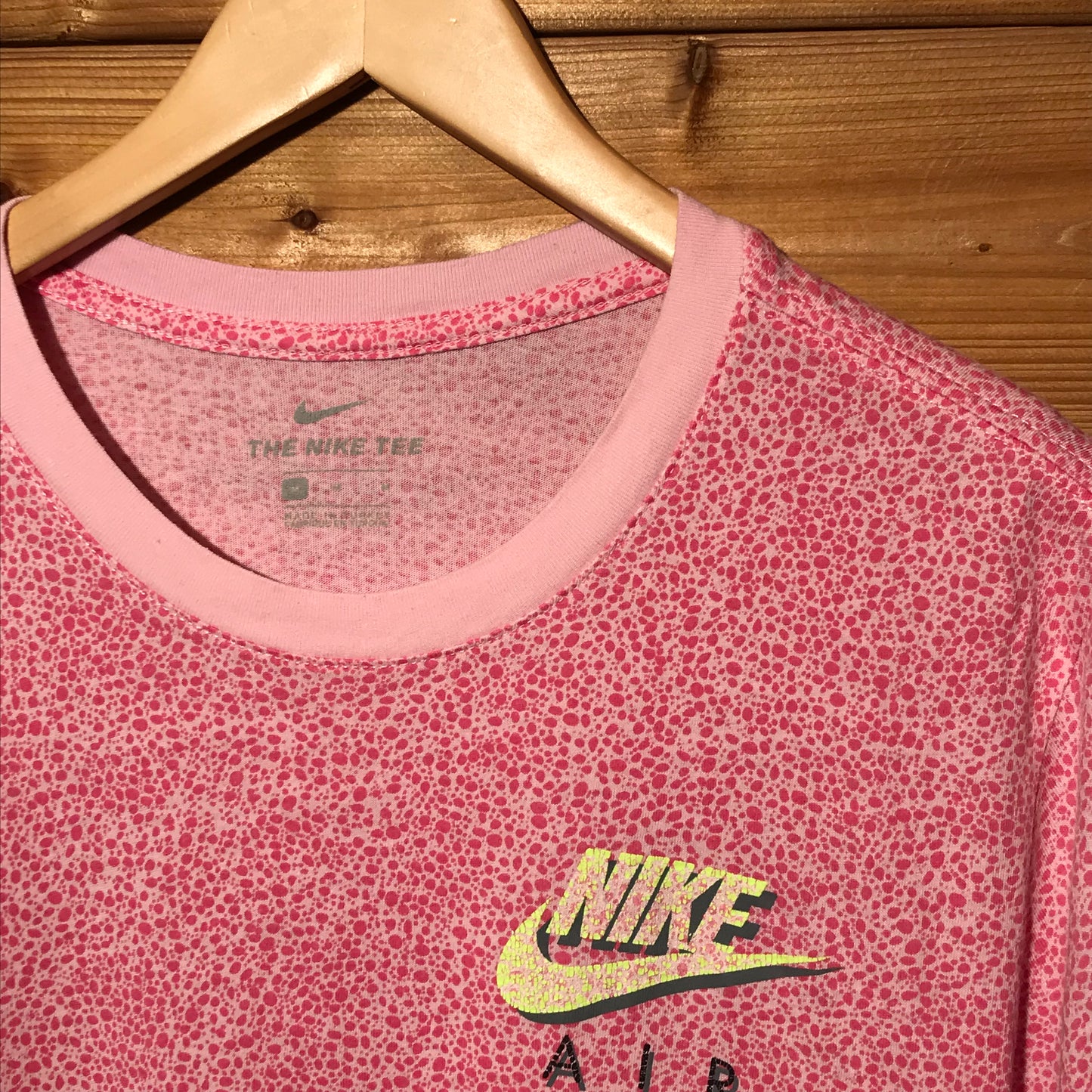 Nike Air Neon print t shirt