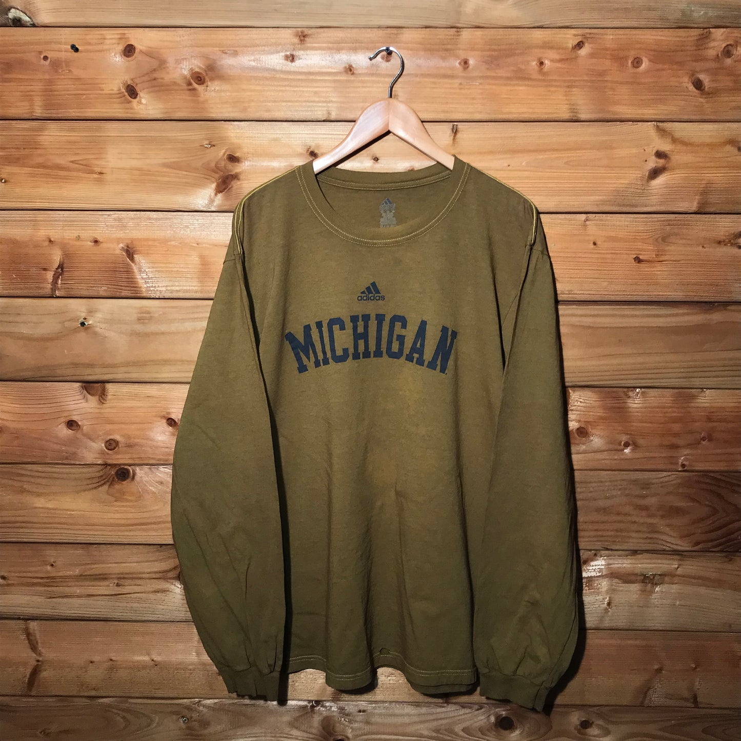 Adidas Michigan long sleeve t shirt