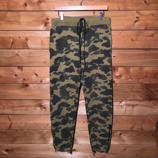 Bape, A Bathing Ape Martime Squadron Camo sweatpants