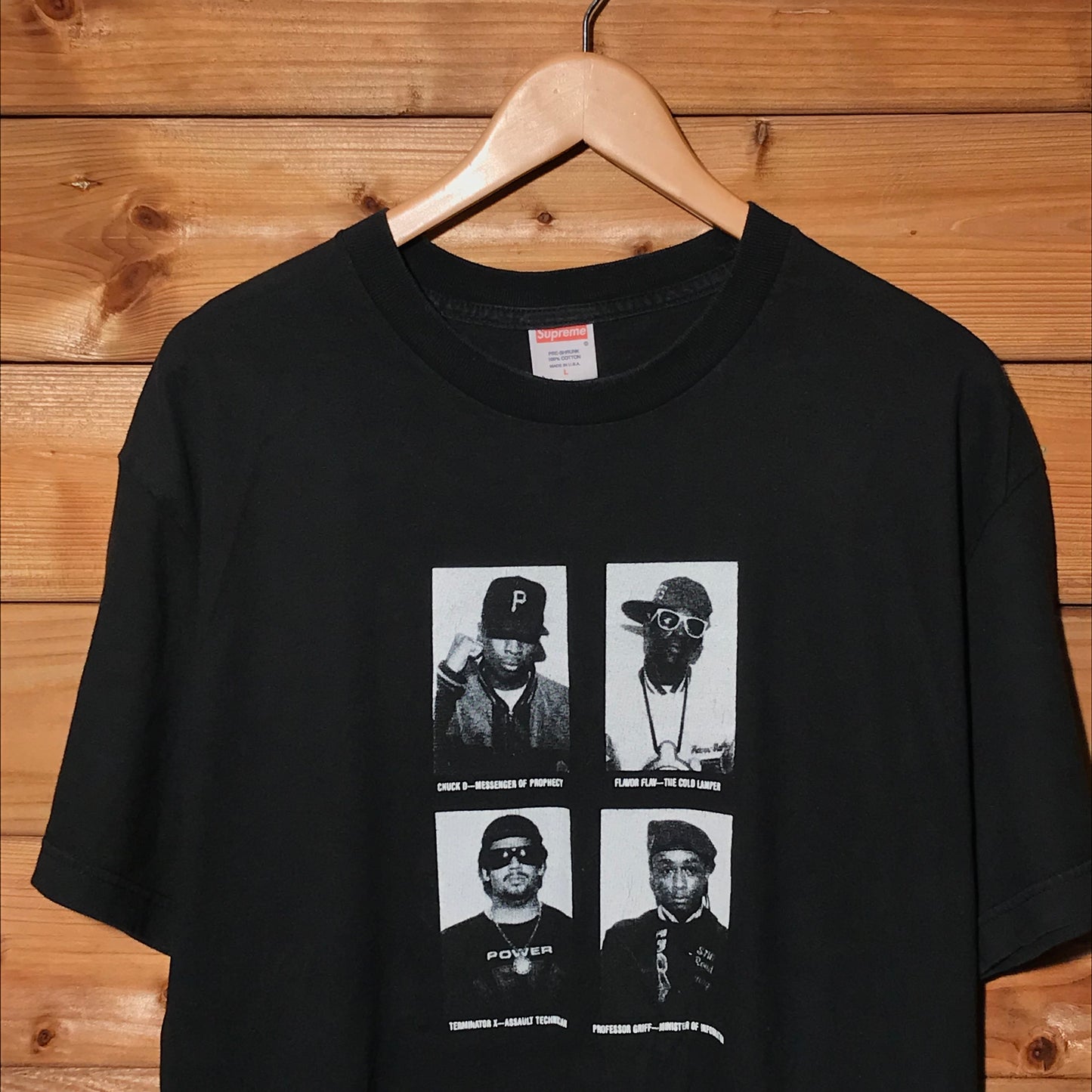 Supreme Public Enemy Members t shirt