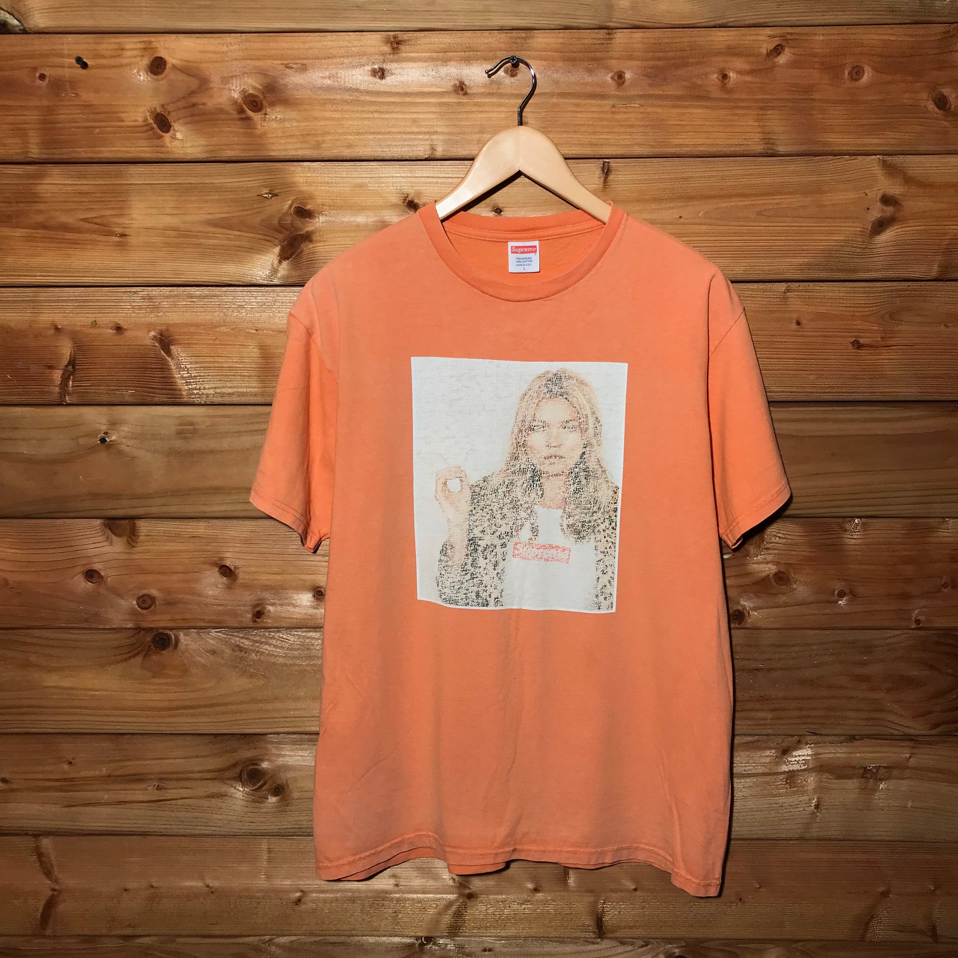 Supreme Kate Moss photo t shirt HeresWear
