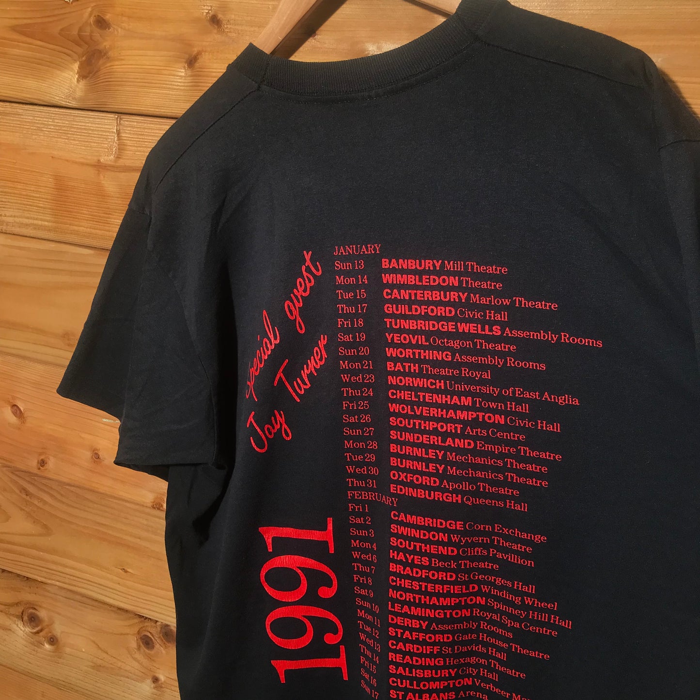 1991 The Fairport Convention The Five Seasons tour t shirt