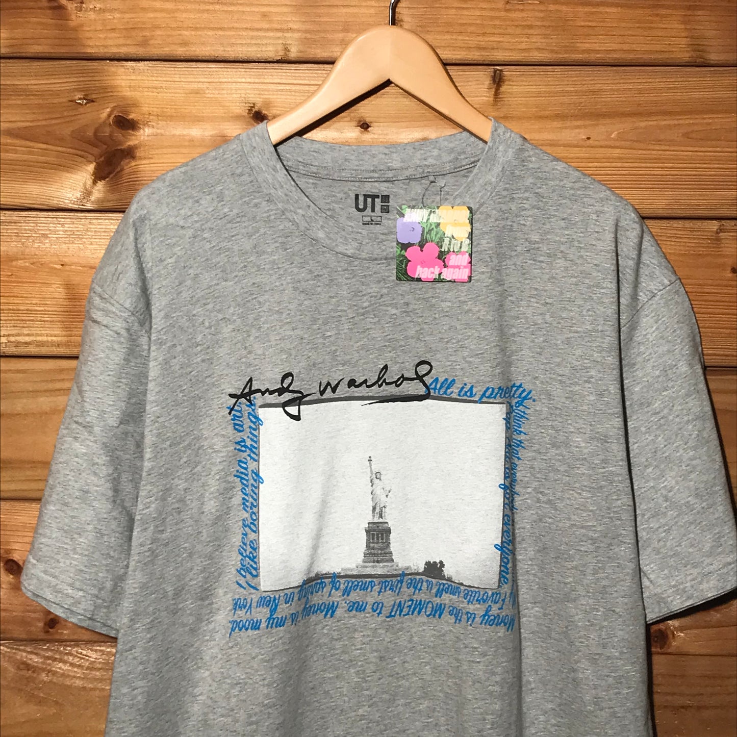 Uniqlo x Andy Warhol Liberty t shirt