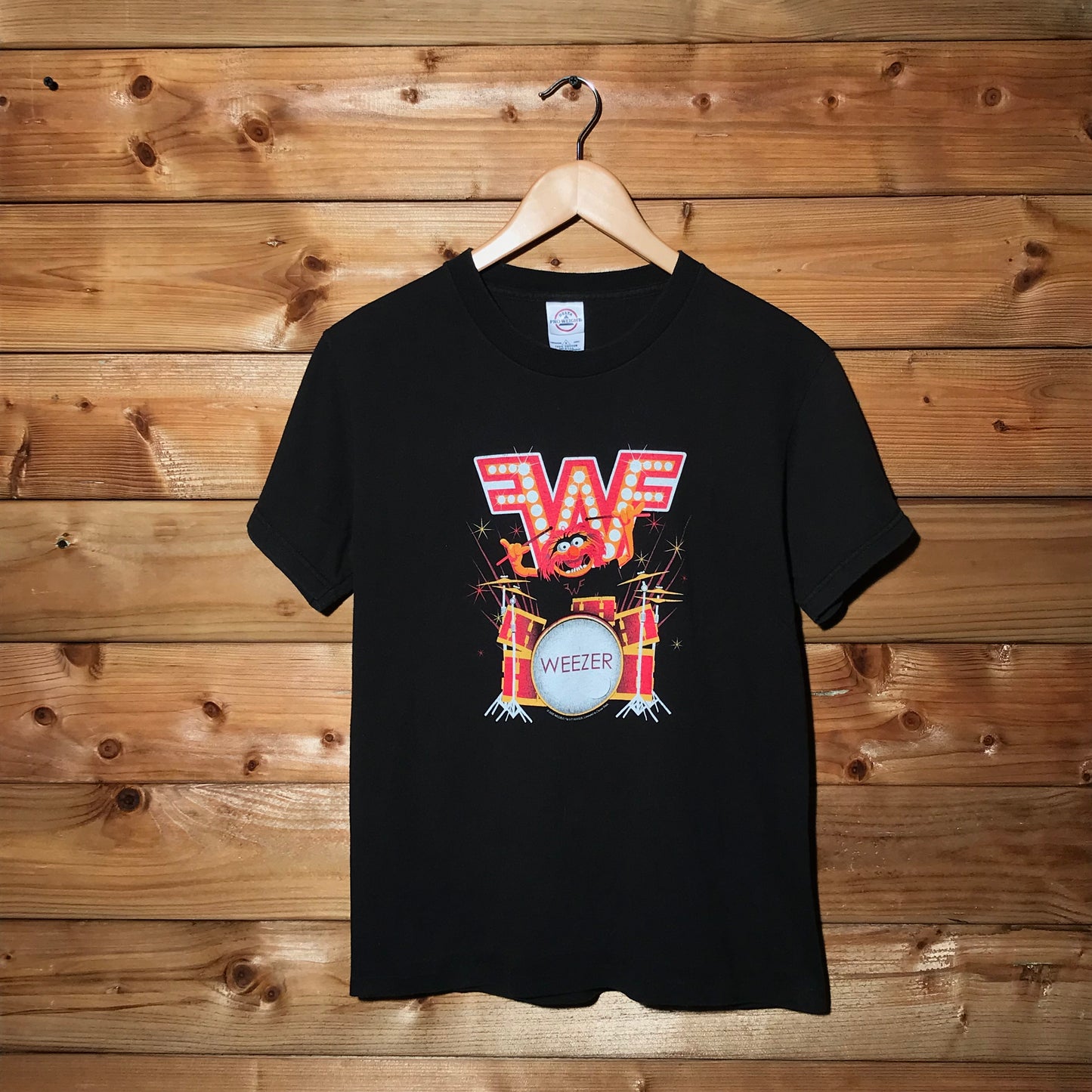 2002 Weezer The Muppets Animal t shirt