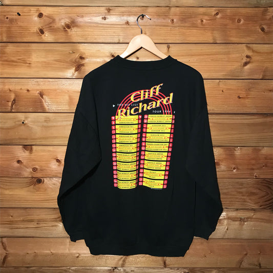 1994 Cliff Richard The Hit List tour sweatshirt