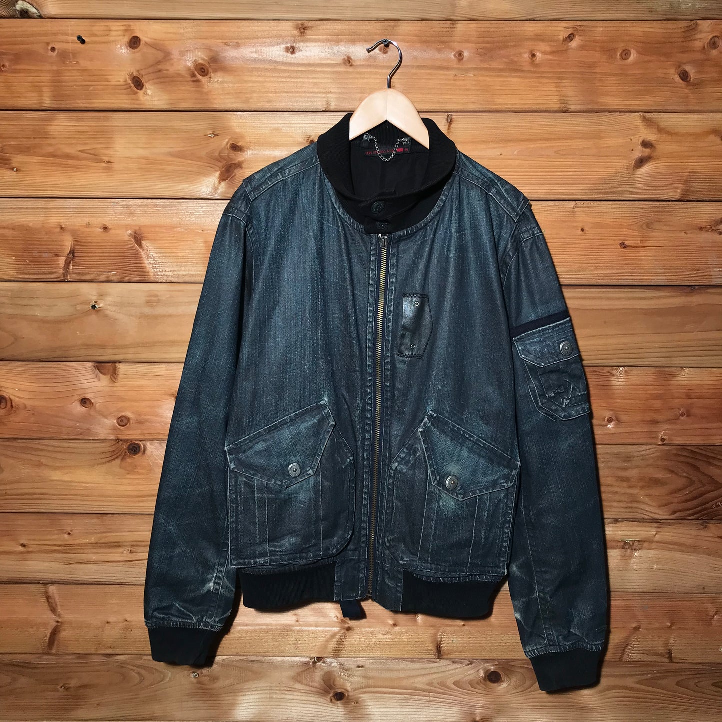 Levis Denim bomber jacket