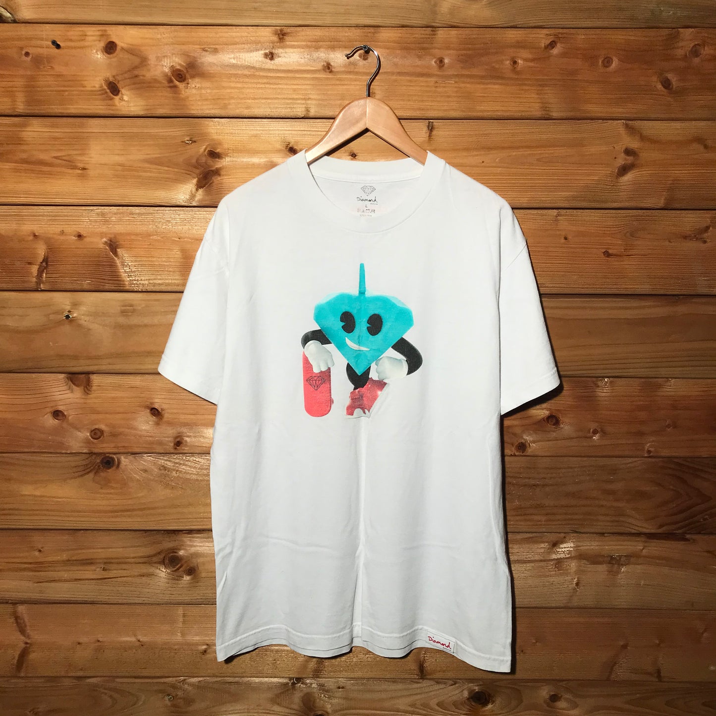 Diamond Supply Co x Kidrobot t shirt