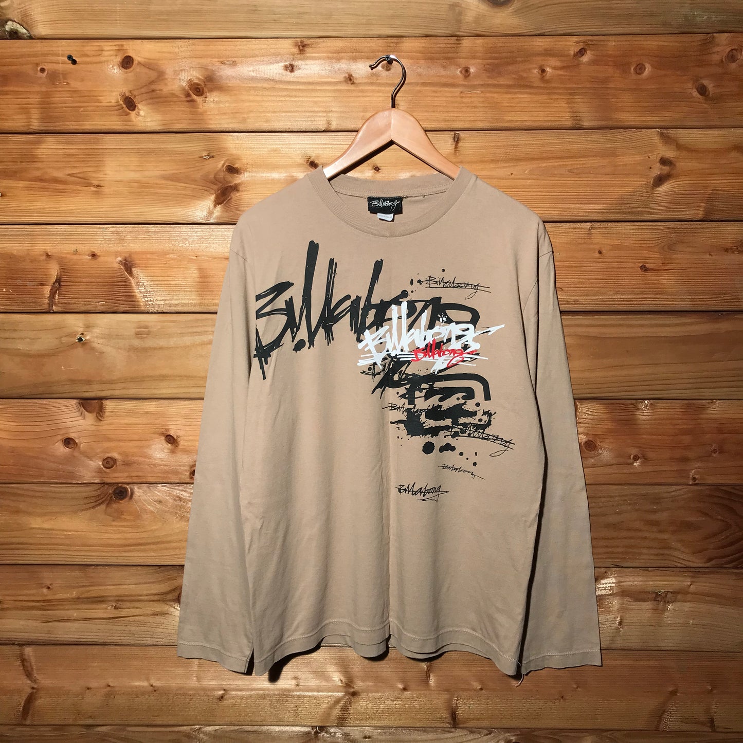 Billabong Script Logo long sleeve t shirt