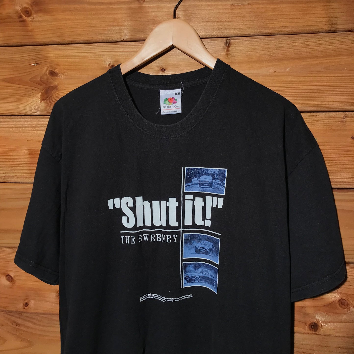 The Sweeney Promo Shut It t shirt