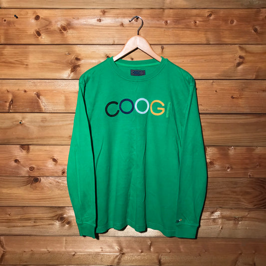 Coogi spellout long sleeve t shirt