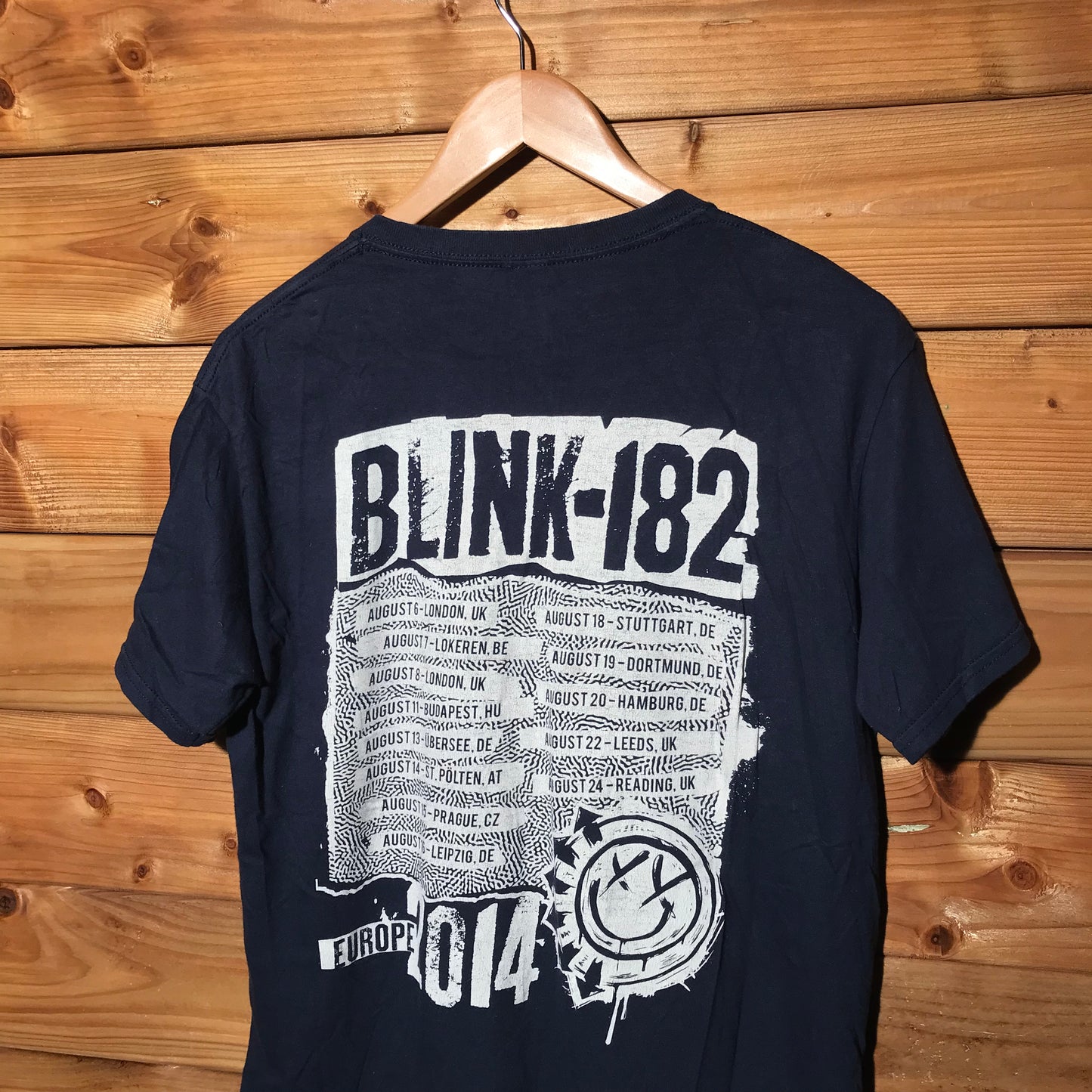 2014 Blink 182 Tour t shirt