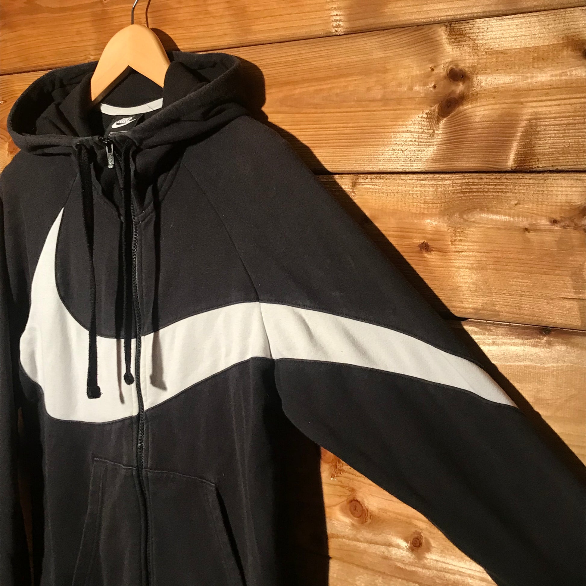 Nike Swoosh zip up hoodie â HeresWear