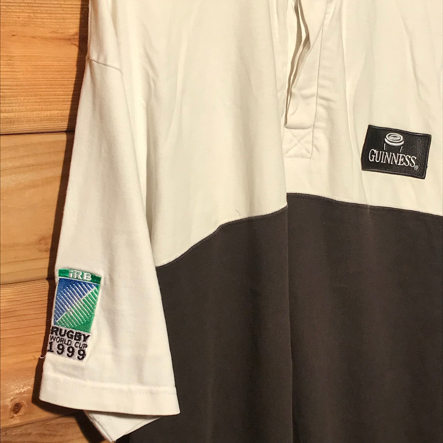 1999 Guinness Rugby World Cup polo t shirt