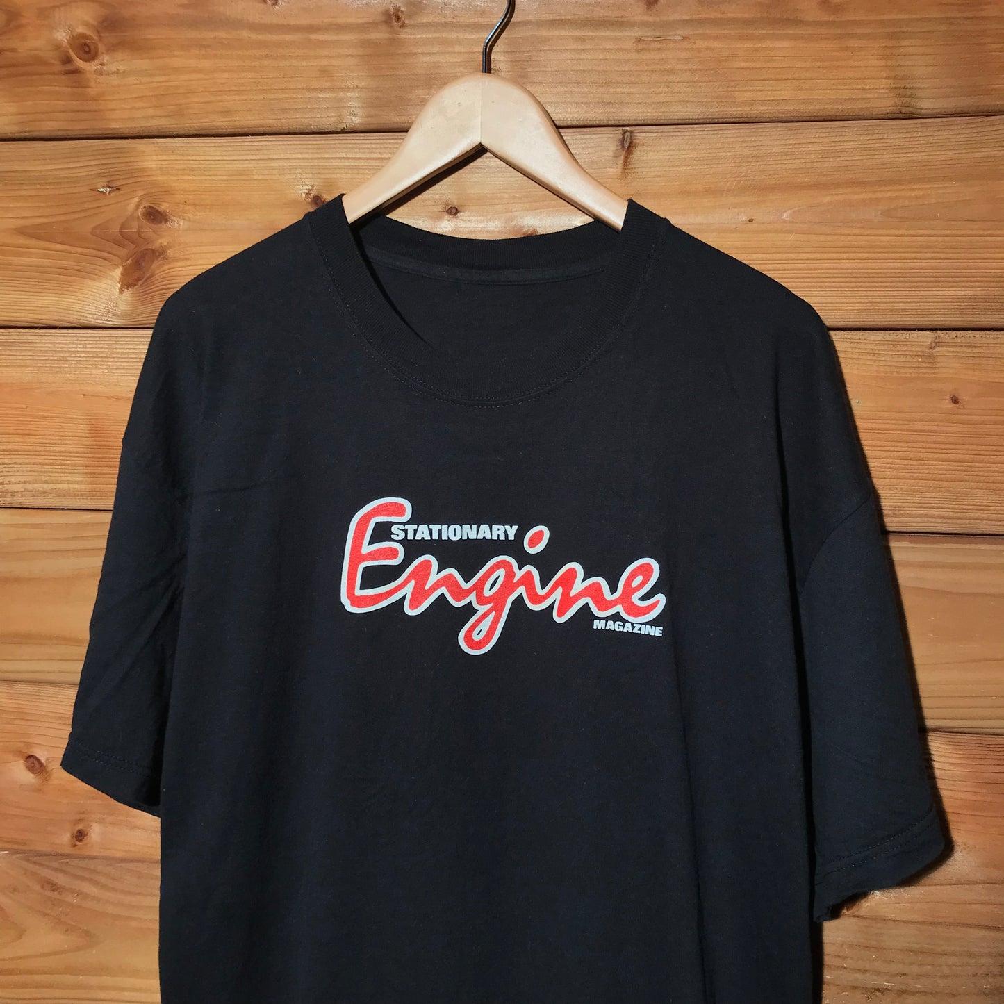 Stationary Engine Magazine Promo t shirt