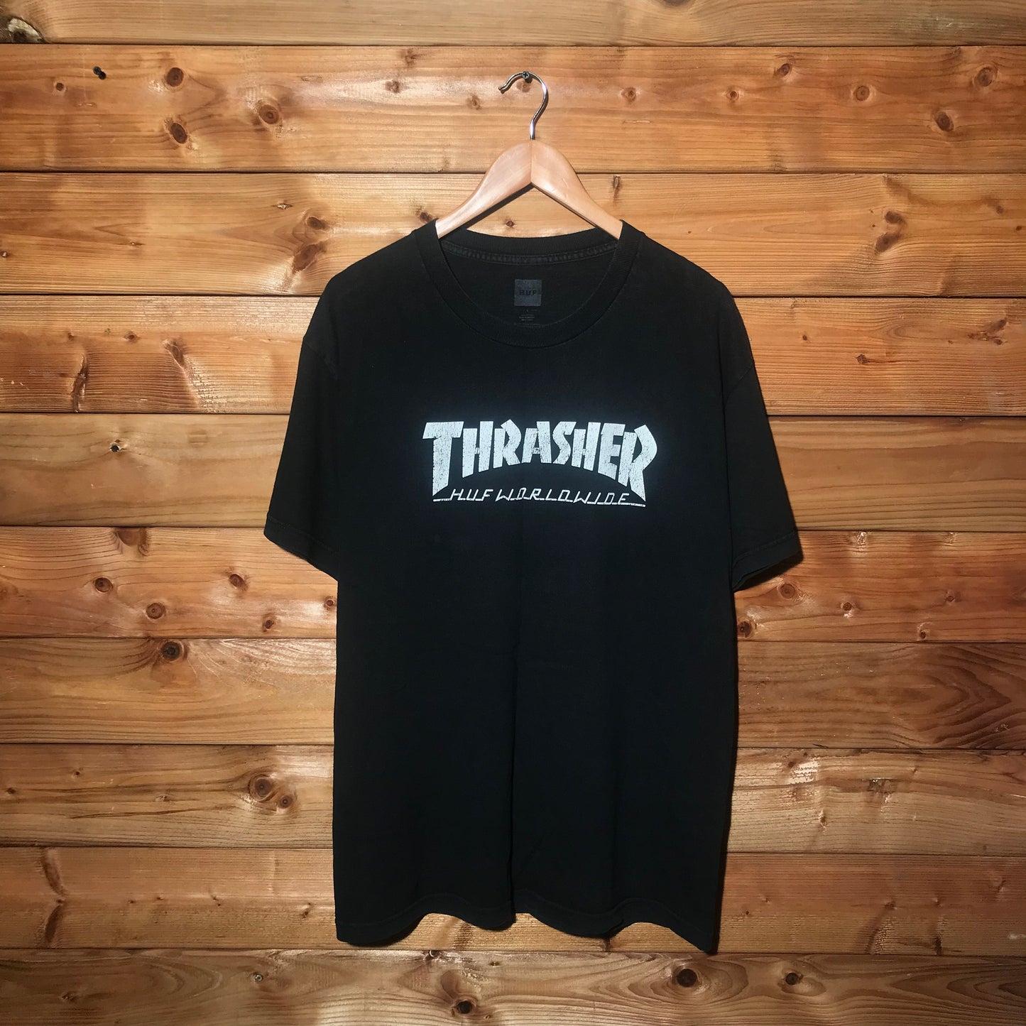 Thrasher Skate Magazine x HUF Worldwide t shirt