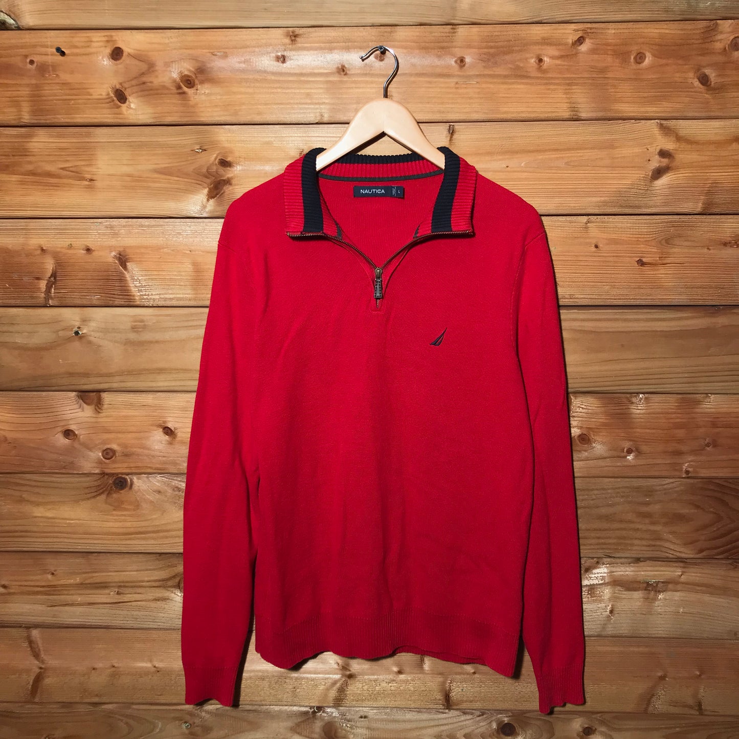 Nautica essentials quarter zip sweatshirt