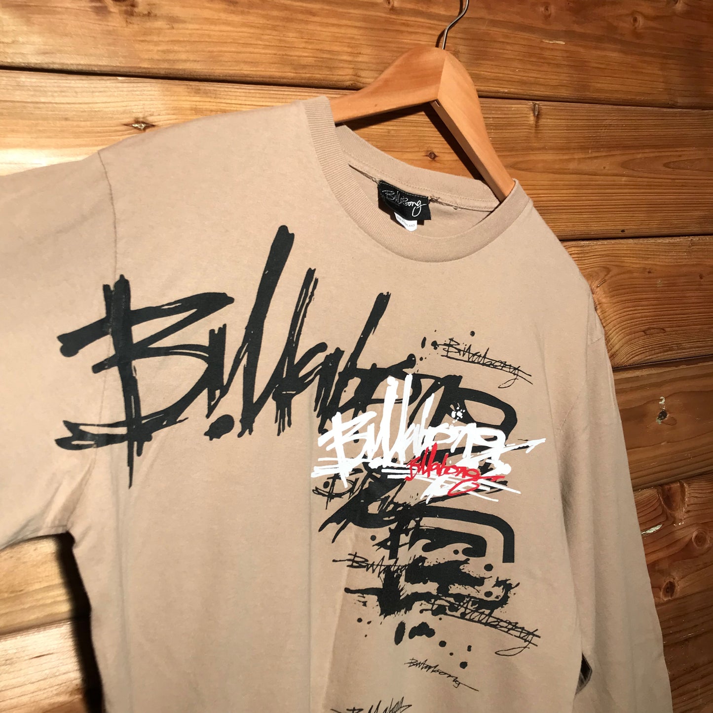 Billabong Script Logo long sleeve t shirt