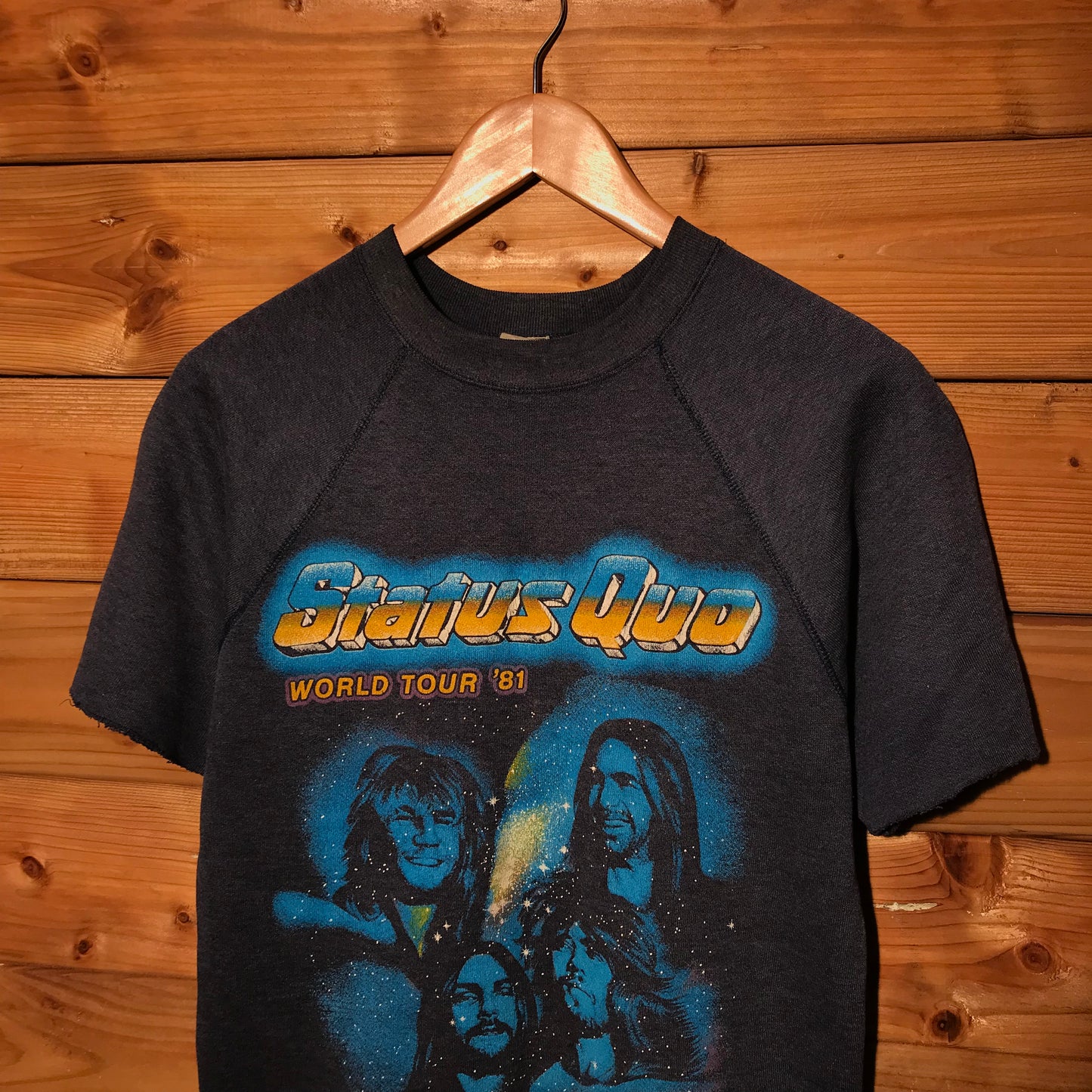 1981 Status Quo world tour sweatshirt