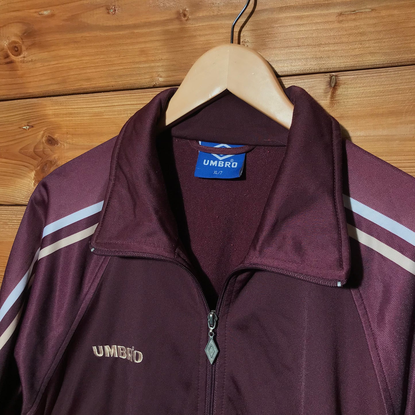 90s Umbro Piping Spelldown track jacket