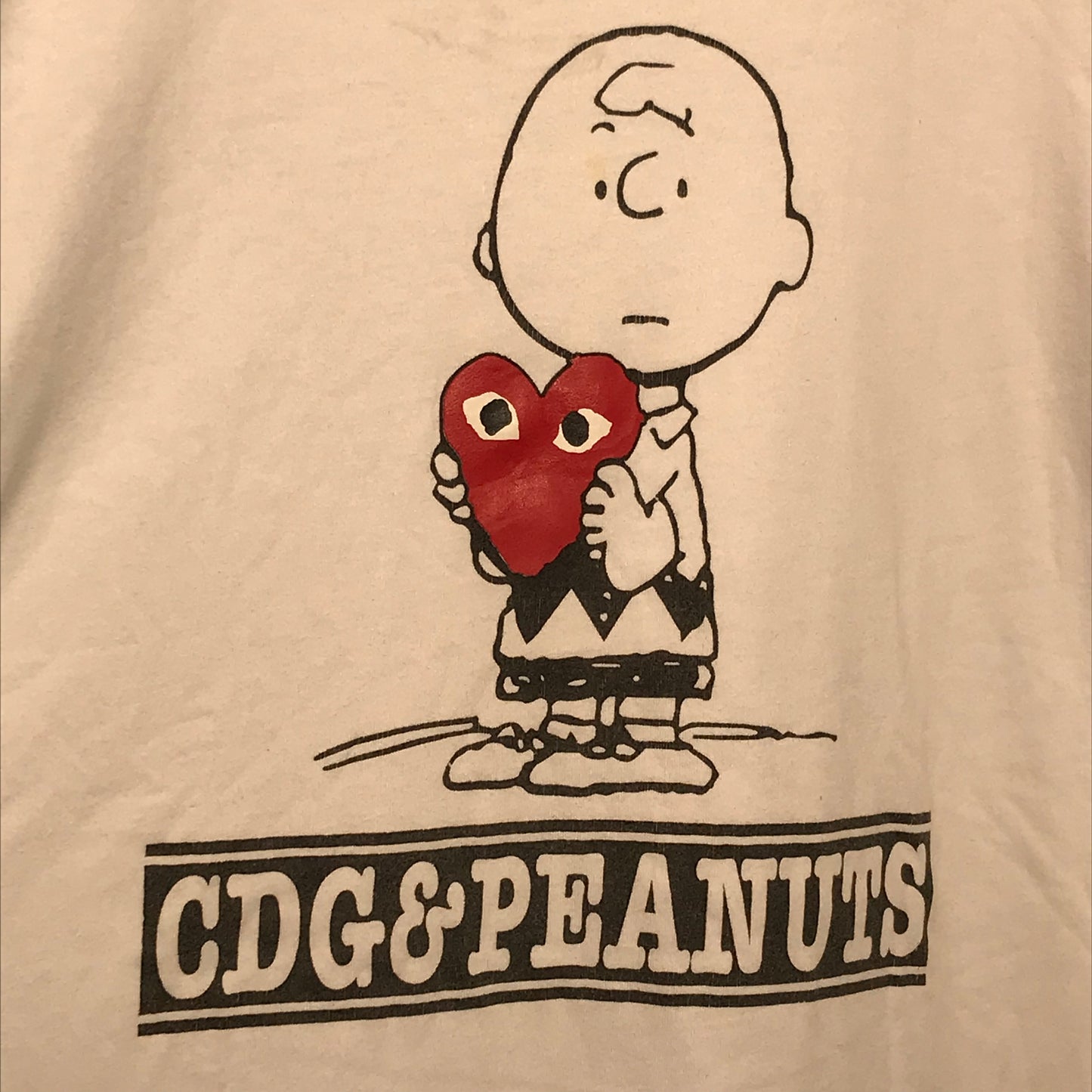 Comme Des Garçons x Peanuts Charlie Brown t shirt