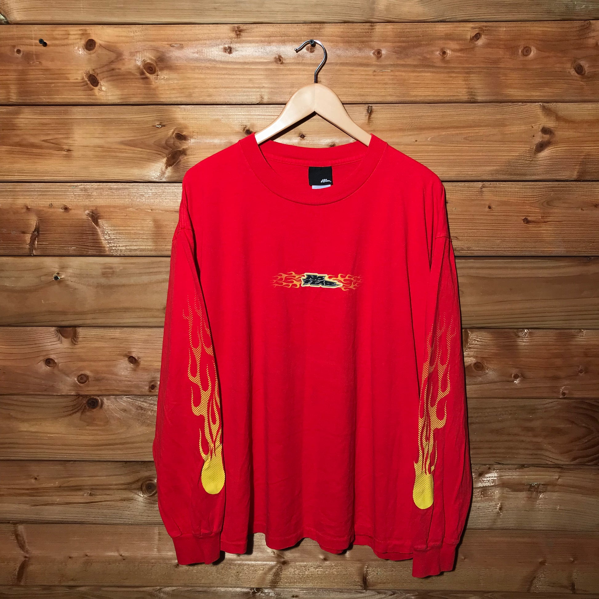 Long sleeve discount flame shirt