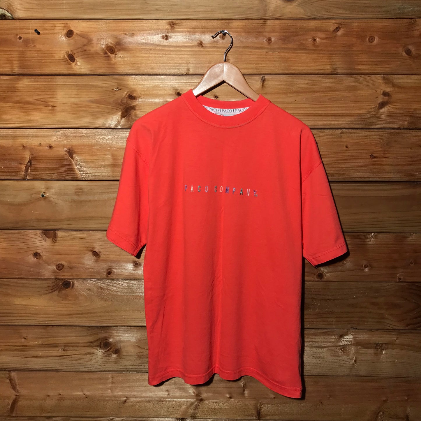 90s Paco Company Centre Spellout t shirt